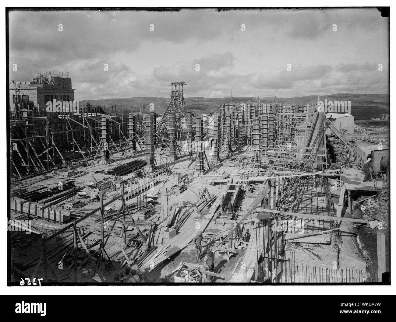 Jerusalem Behälter Stockfoto