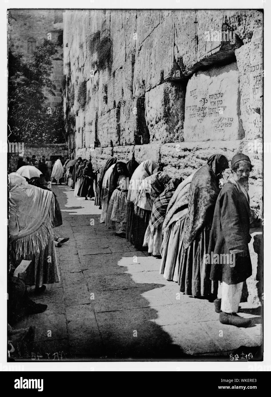 Juden Klagemauer Stockfoto