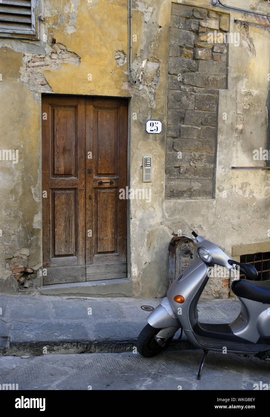 Rustikale Residenz in Italien Stockfoto