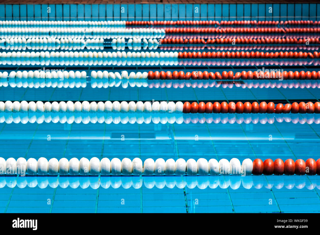 Detail Shot von Schwimmbad Stockfoto