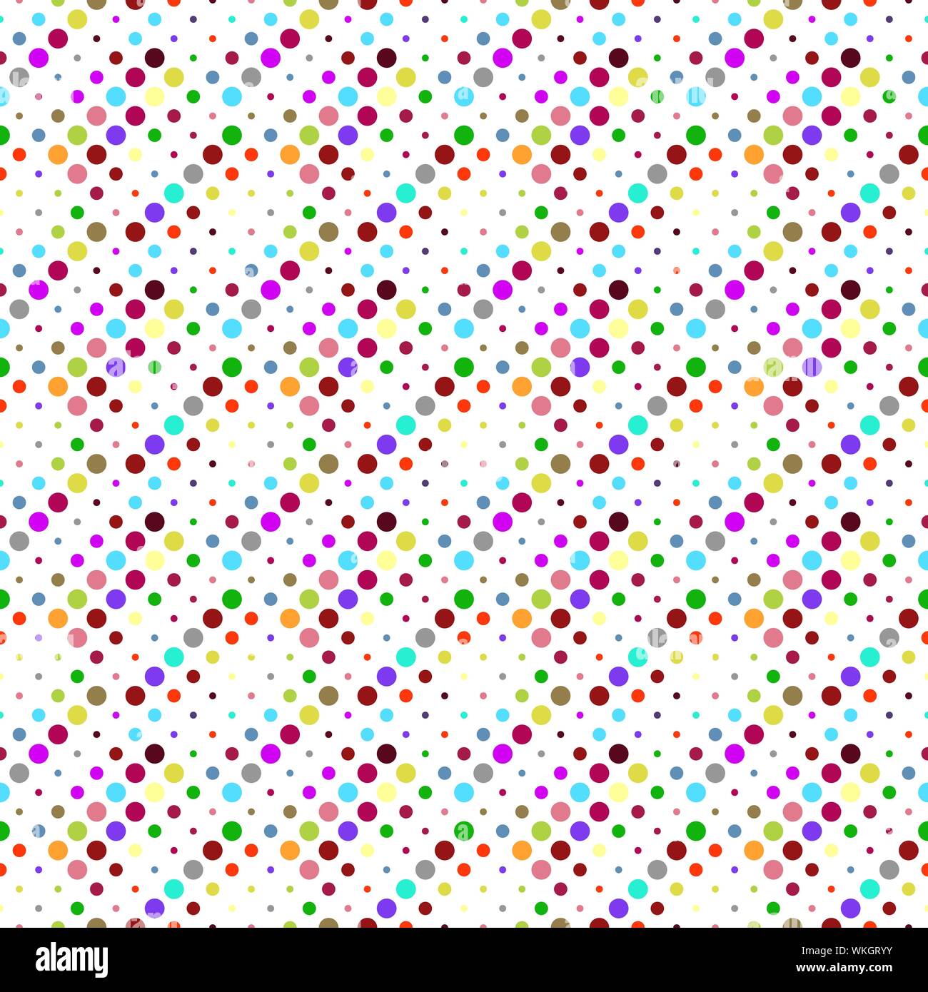 Mehrfarbige dot pattern Hintergrund - bunte abstract Vector Graphic Design Stock Vektor