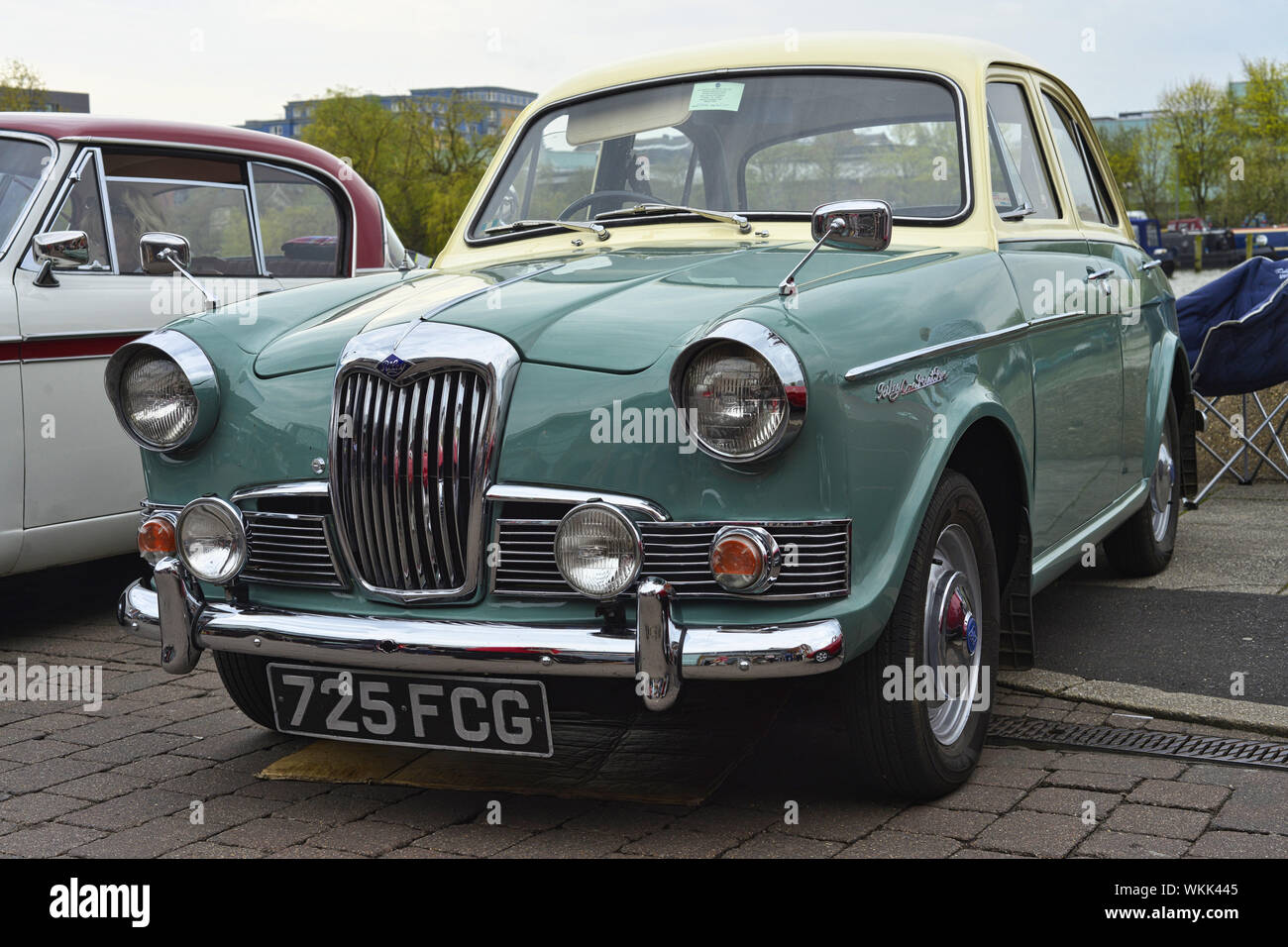 Oldtimer, klassische alte Automobile, Auto Hobbies, Antique Car Show, Lincoln Classic Car, England, Großbritannien Stockfoto