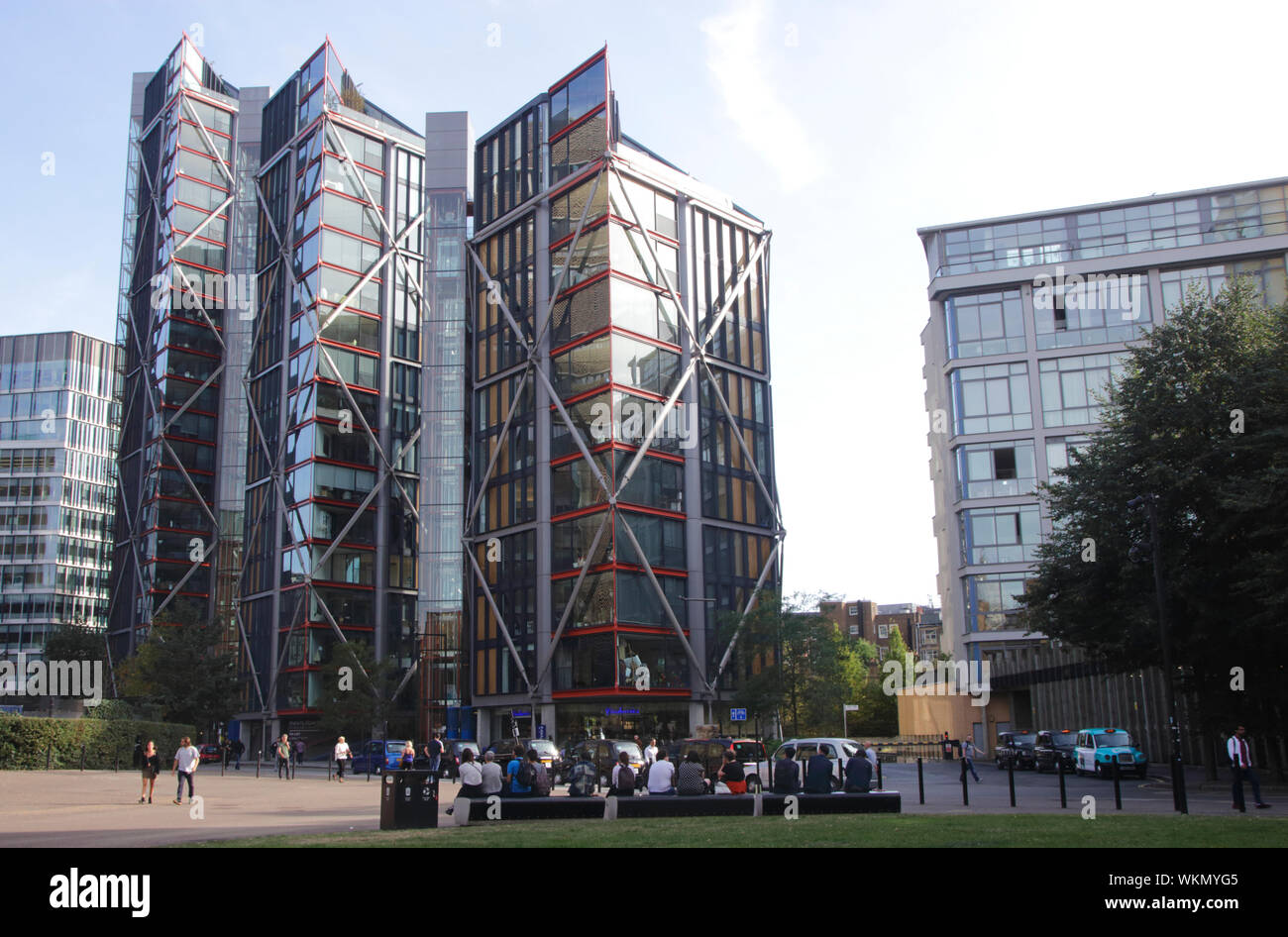 Luxus Wohnungen Holland Street South Bank in London Stockfoto