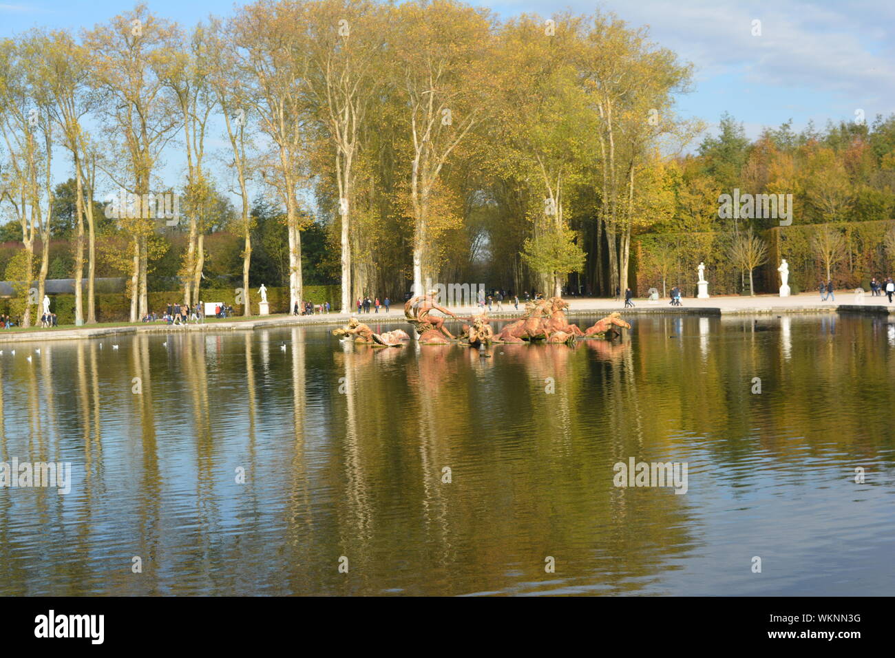 Schloss von Versailles, Paris, Frankreich Stockfoto