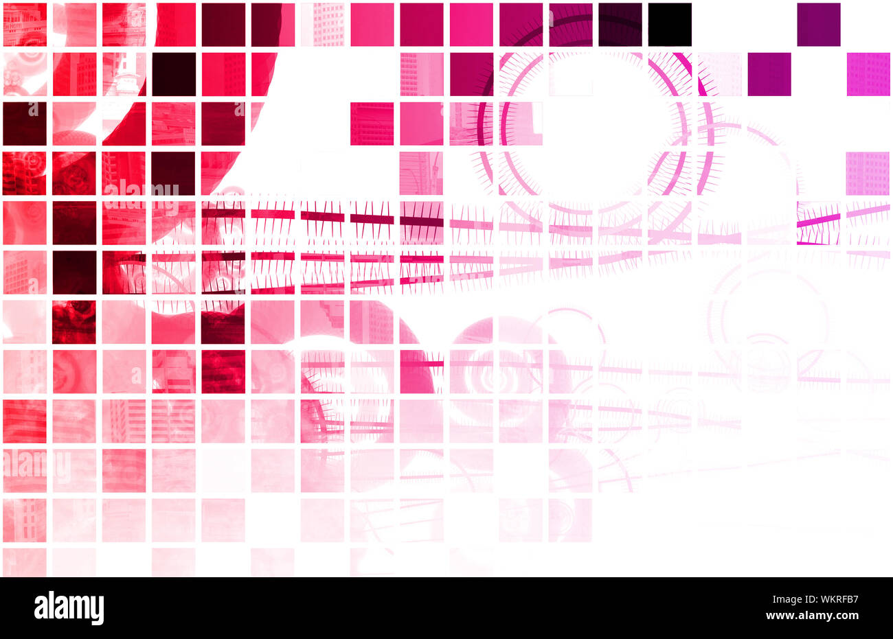 Lila futuristische Abstrakt Hintergrund als Kunst Stockfoto