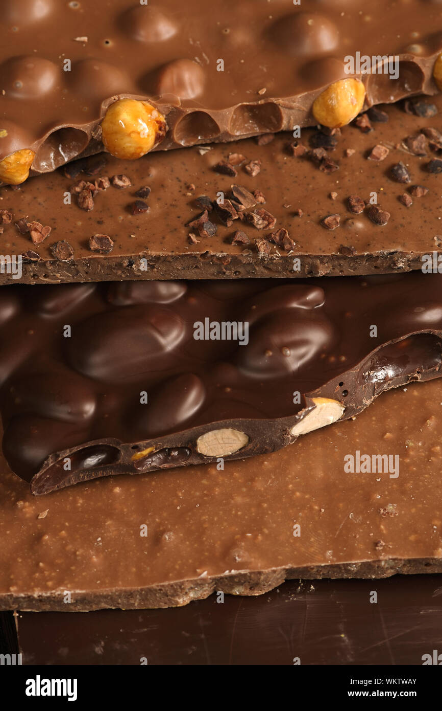 Schokolade Tafel Stockfoto