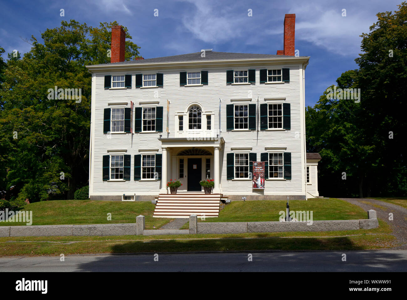 Ipswich Museum, 54 South Main Street, Ipswich, MA Stockfoto