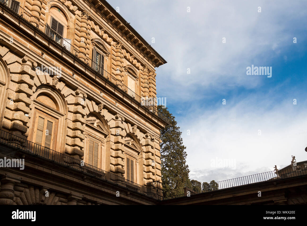 Halle des Palatin Galerie. Florenz, Toskana. Italien Stockfoto