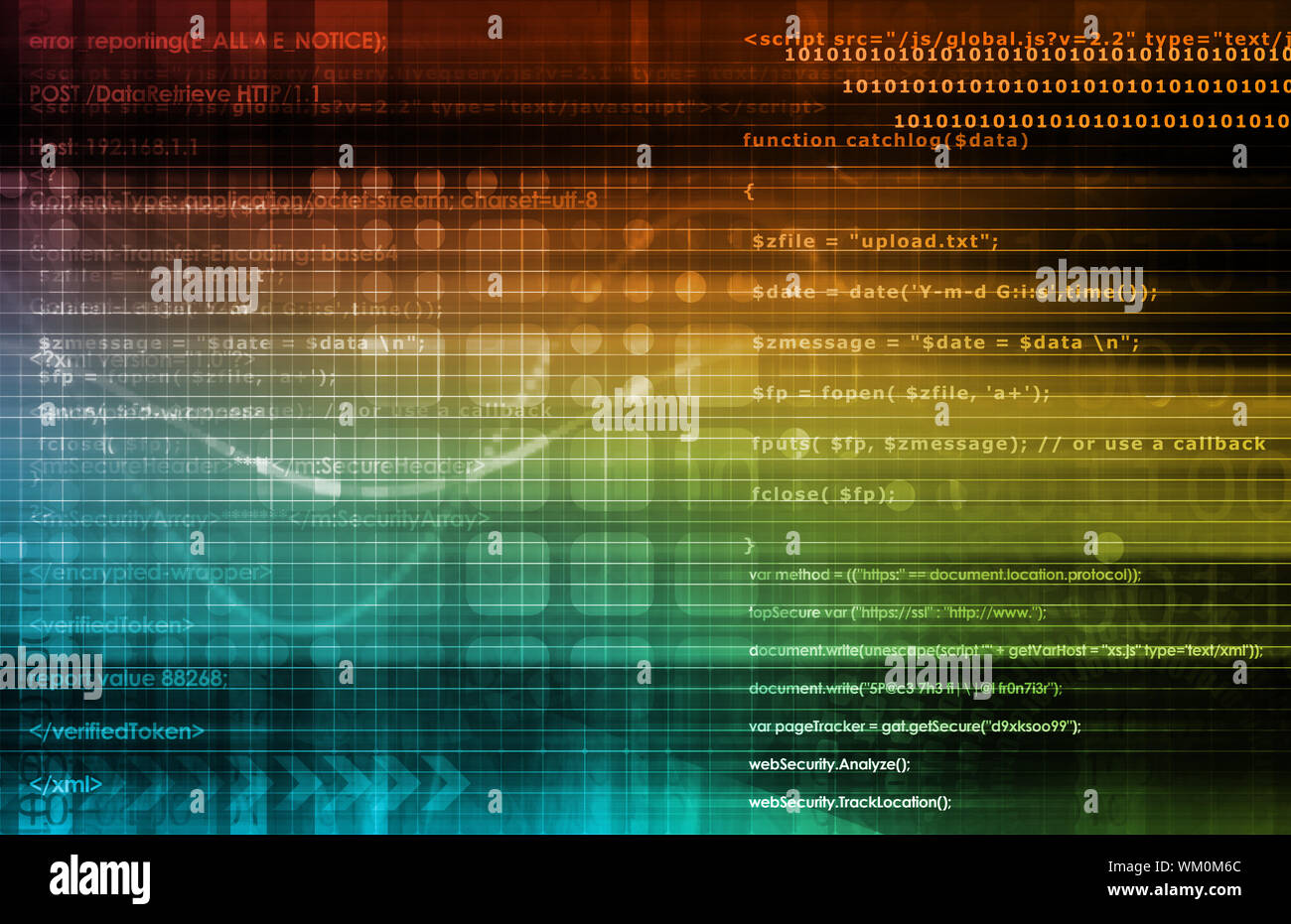 Datenanalyse Stockfoto