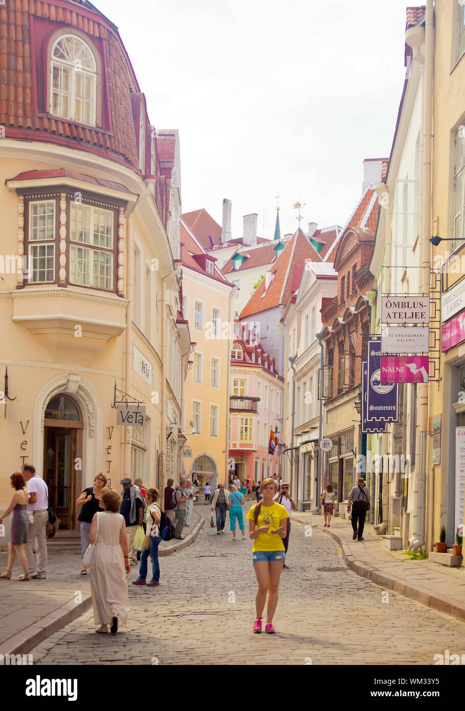 Tallinn, Estland Stockfoto