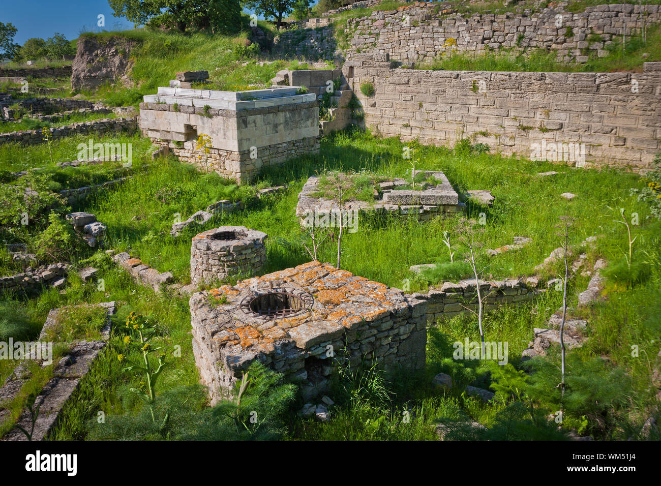 Antike Stadt Von Troja Stockfotos und -bilder Kaufen - Alamy