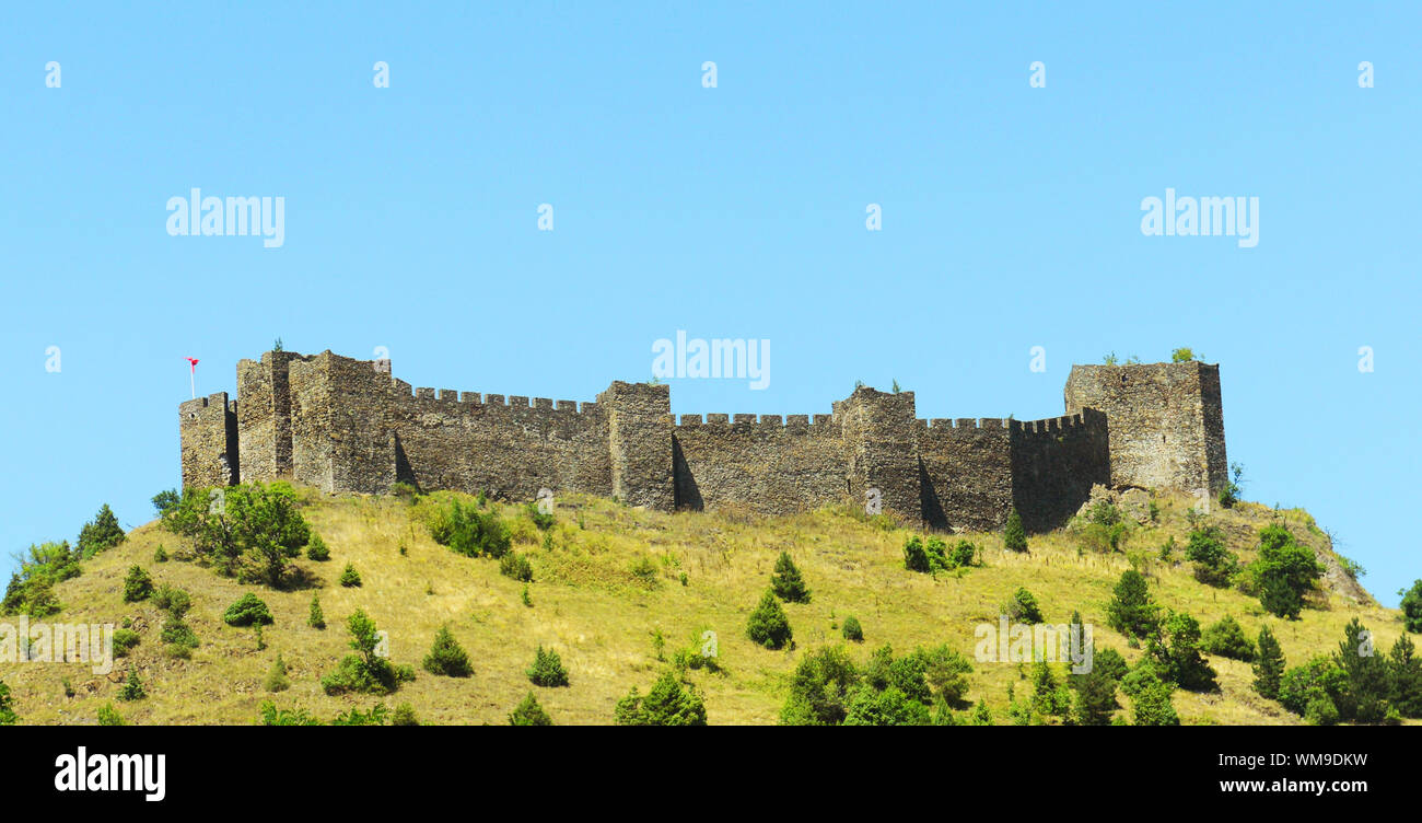 Das 13. Jahrhundert Maglič Festung in Kraljevo, Serbien Stockfoto