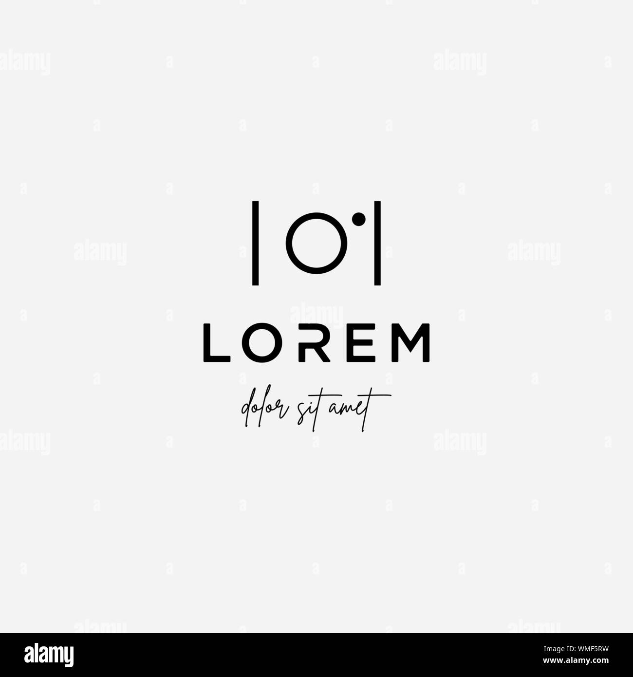 Kamera einfaches Logo Vorlage Vektor Symbol Design Stock Vektor Kamera einfaches Logo Vorlage Vektor Symbol Design Stock Vektor