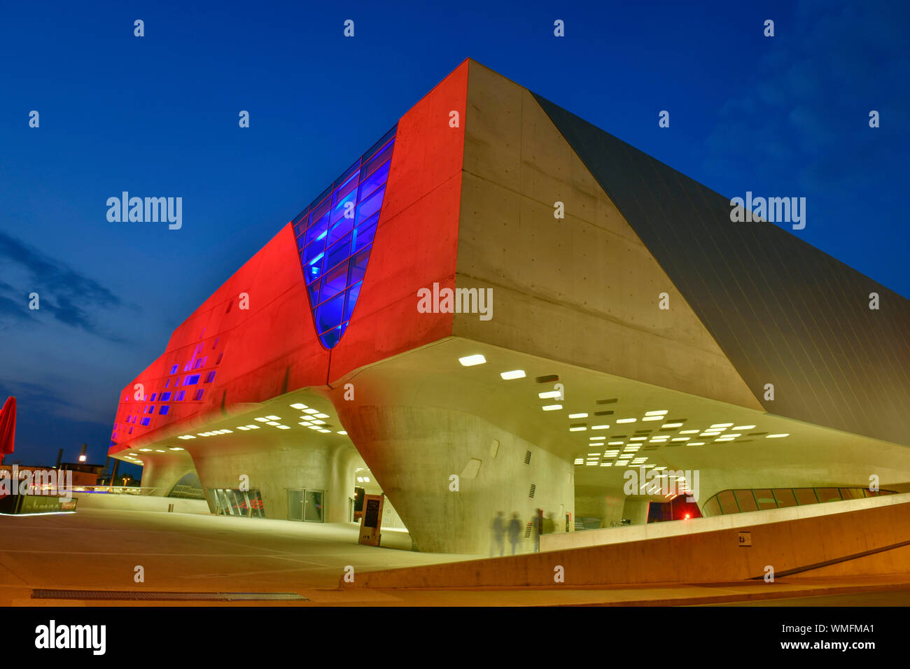 Wissenschaftsmuseum Phaeno, Wolfsburg, Niedersachsen, Deutschland Stockfoto