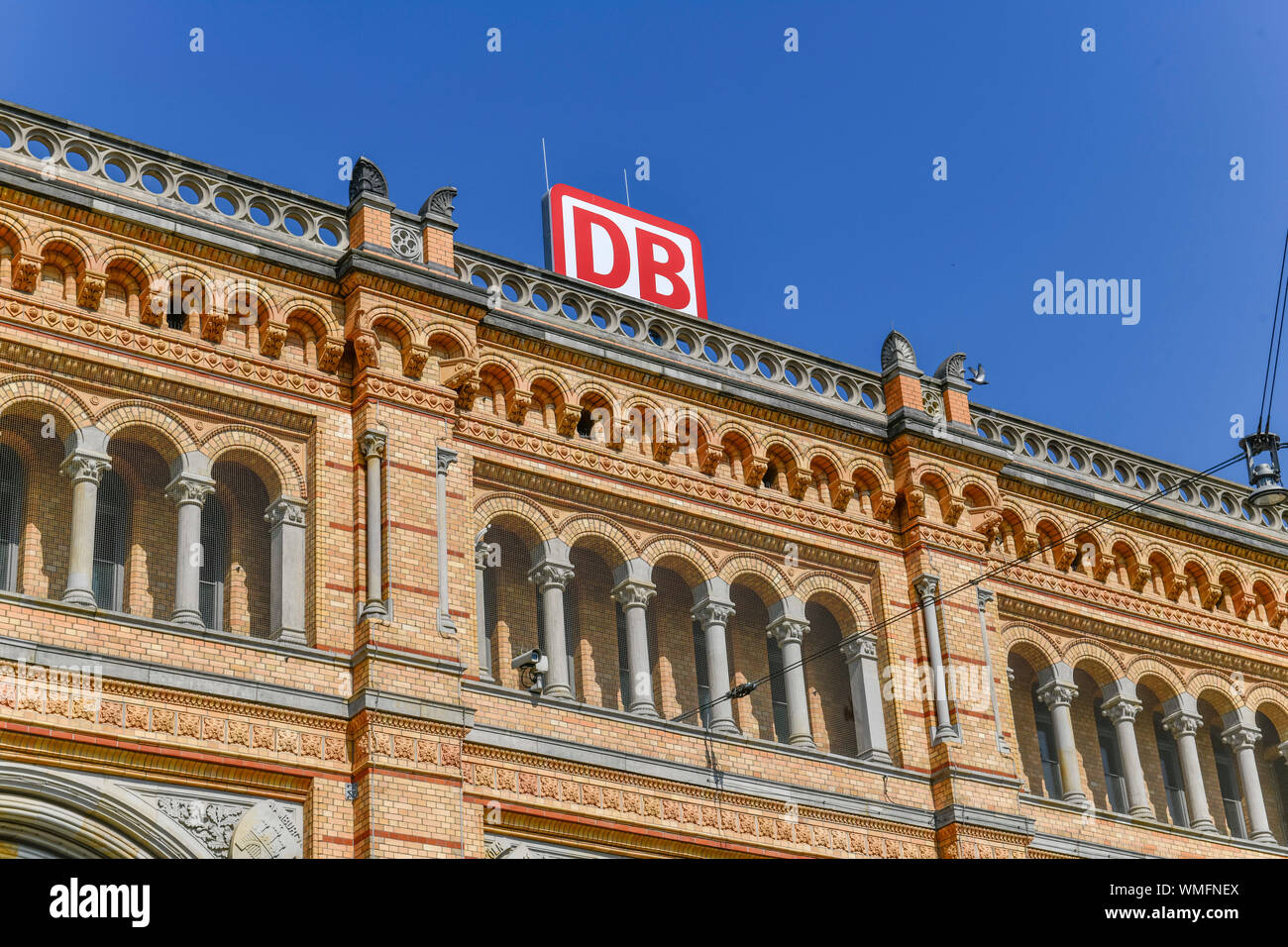 Deutsche Bahn Hauptbahnhof Ernst-August-Platz, Hannover, Niedersachsen, Deutschland Stockfoto