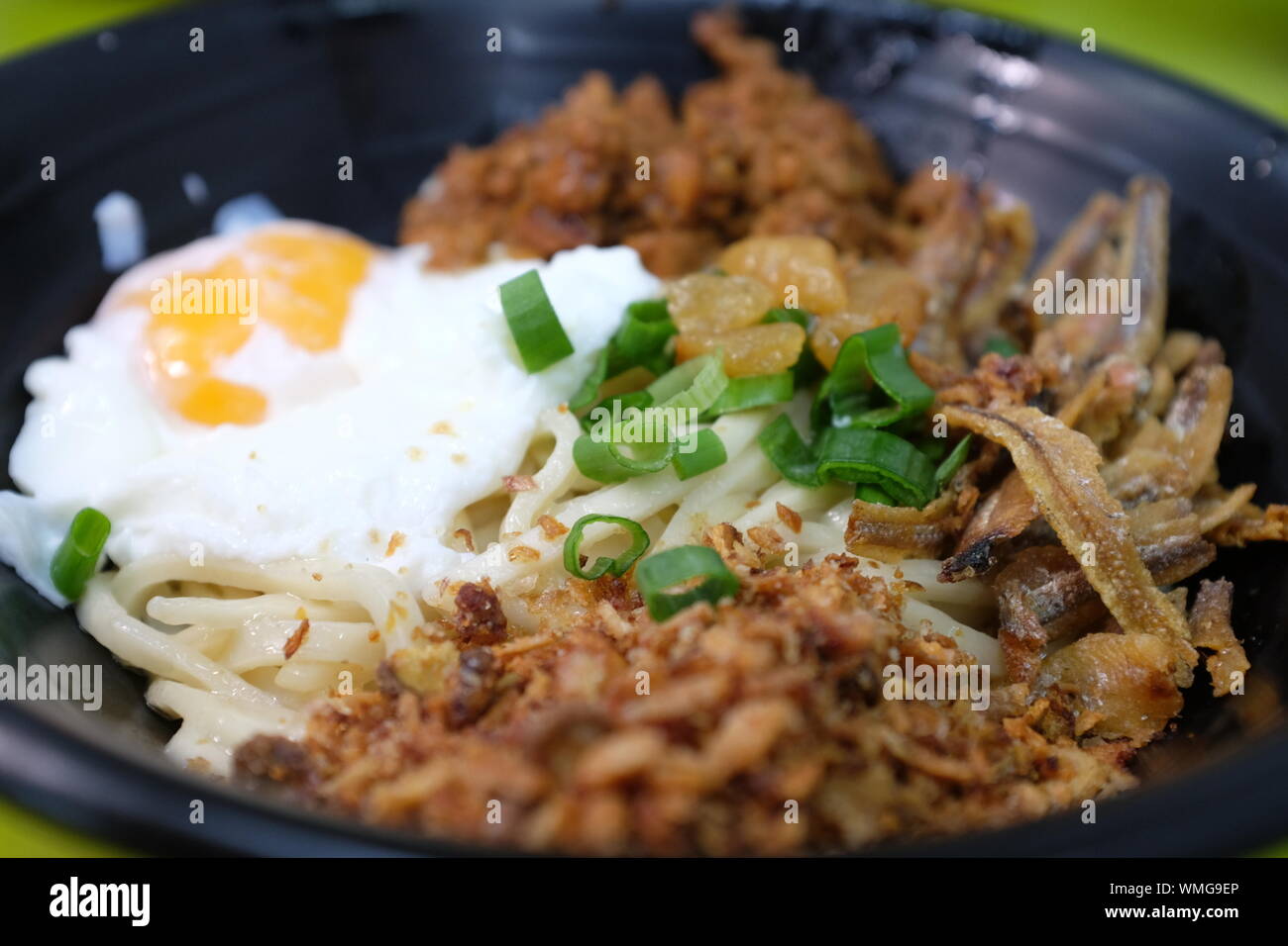 Chili Pan Mee Stockfoto