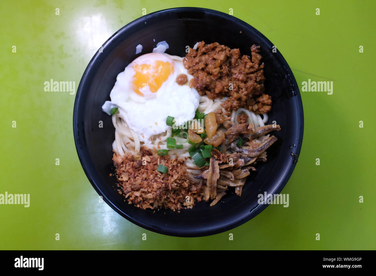 Chili Pan Mee Stockfoto