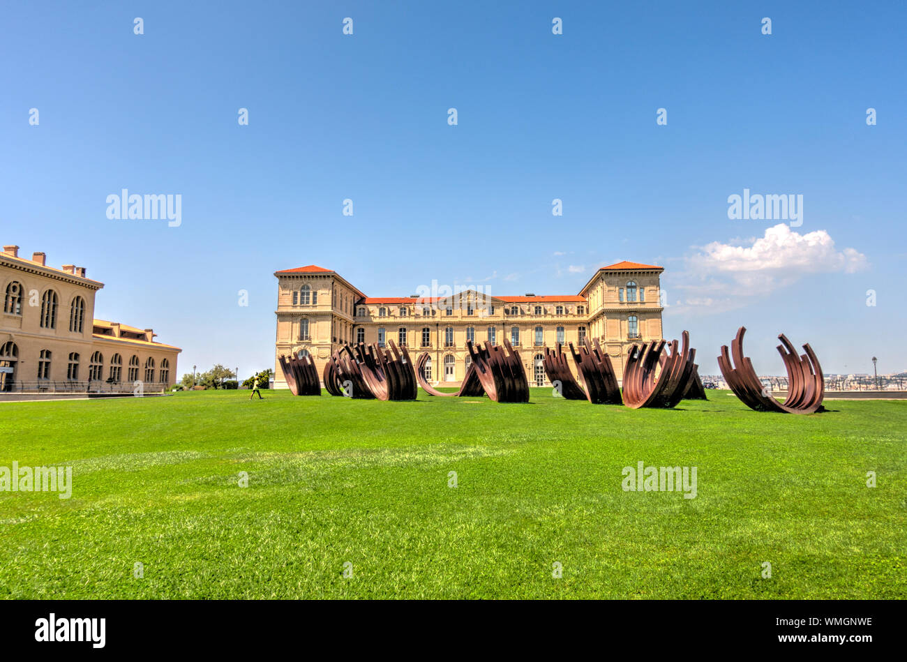 Marseille, Palais du Pharo Stockfoto