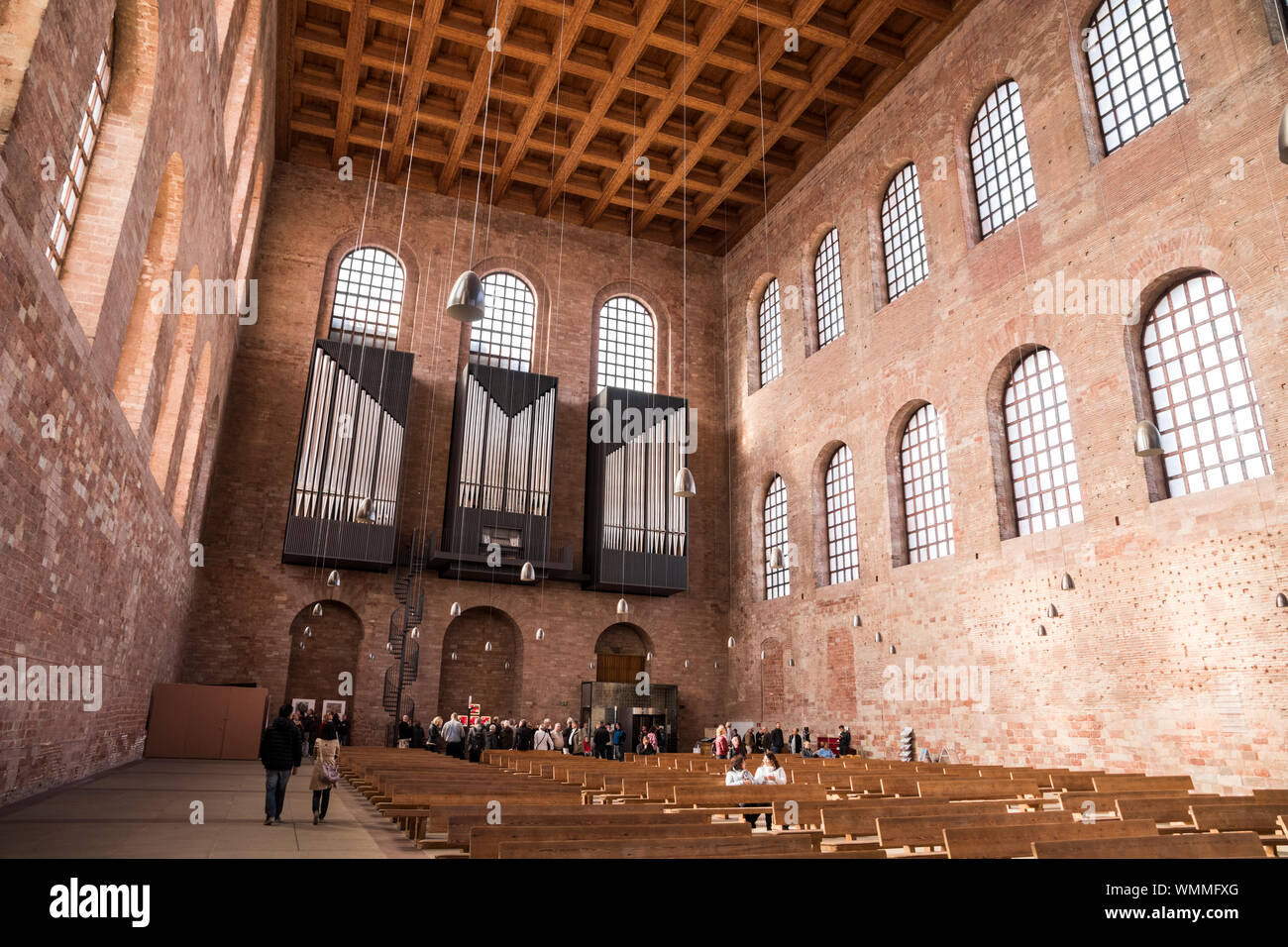 Trier, Deutschland. Die Basilika von Konstantin (Konstantinbasilika