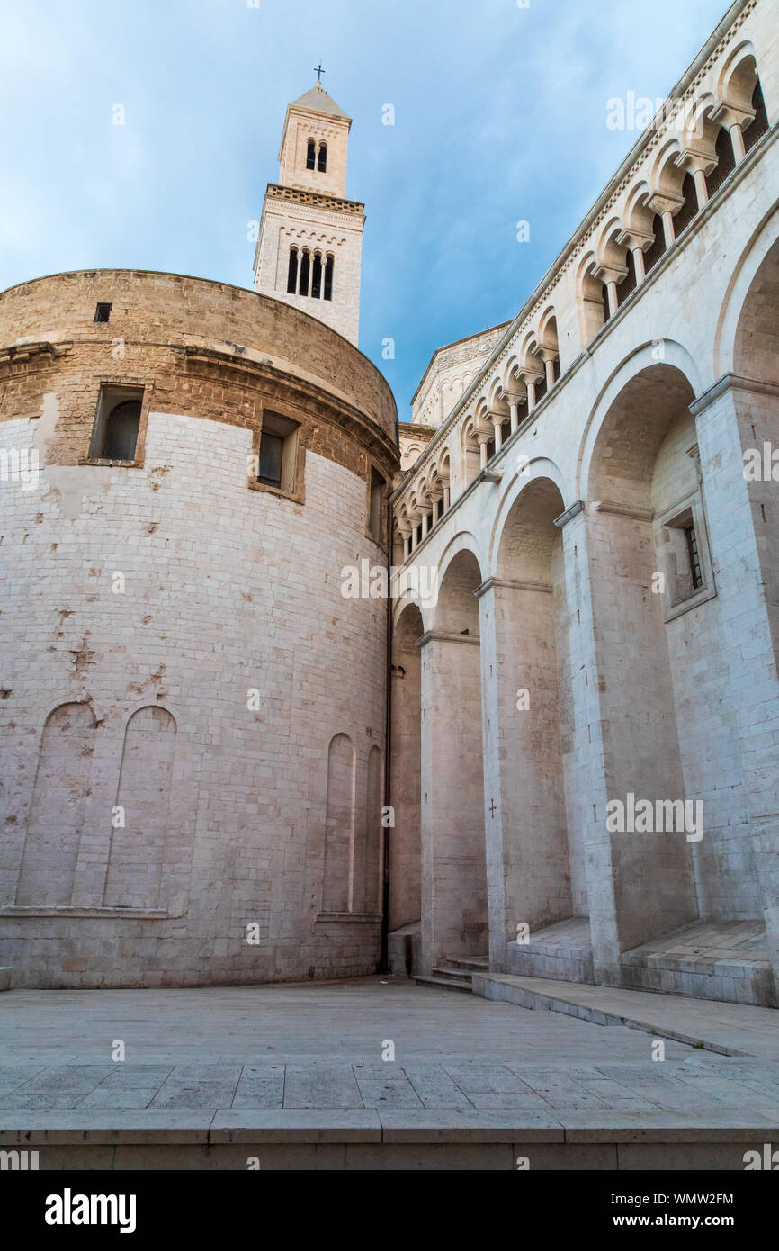 Italien, Apulien, Metropolitan Stadt Bari, Bari. Kathedrale San Sabino. Stockfoto