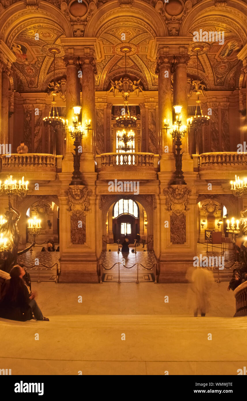 Paris, Opéra Garnier Stockfoto