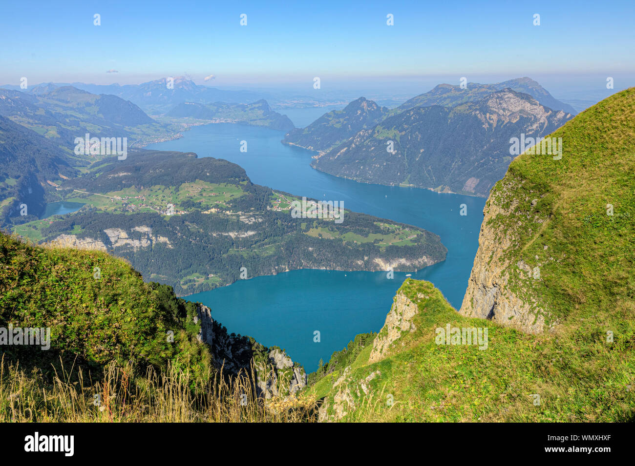 Fronalpstock, Stoos, Einsiedeln, Schwyz, Schweiz, Europa Stockfoto