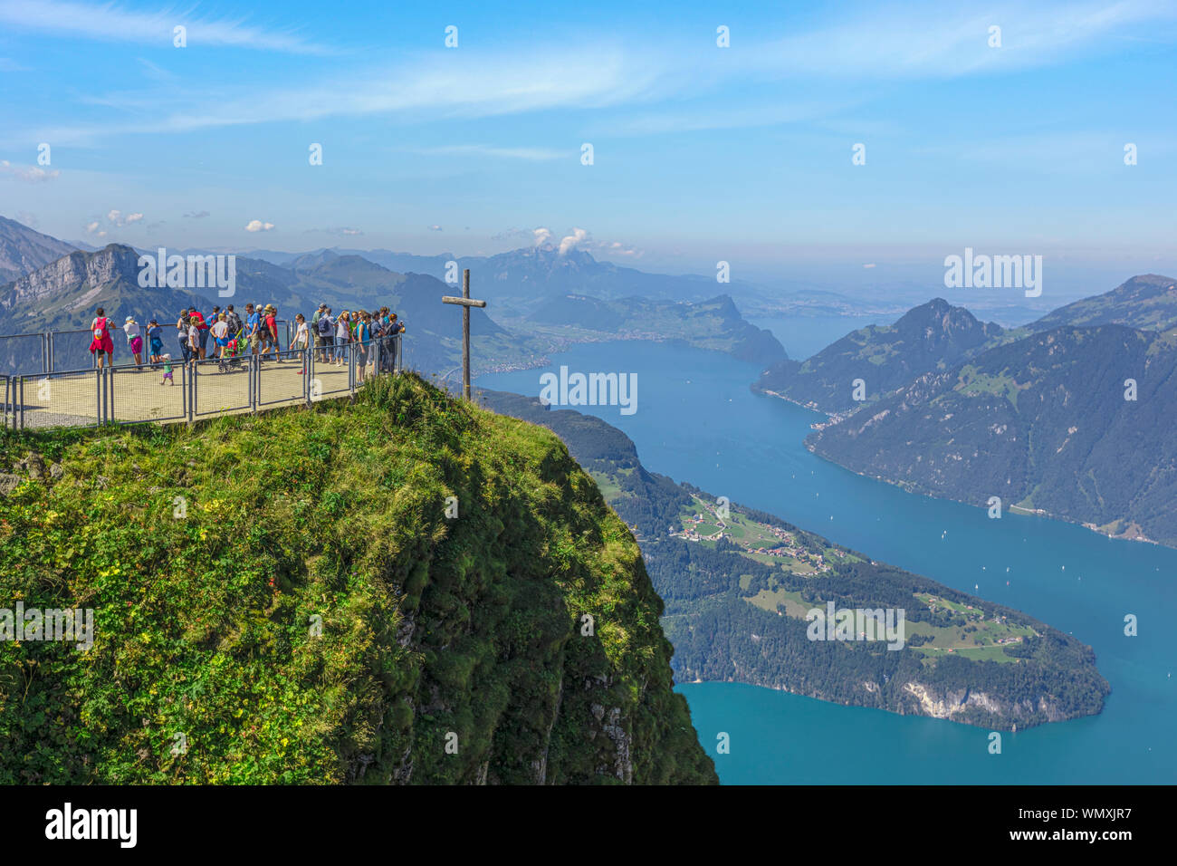 Fronalpstock, Stoos, Einsiedeln, Schwyz, Schweiz, Europa Stockfoto