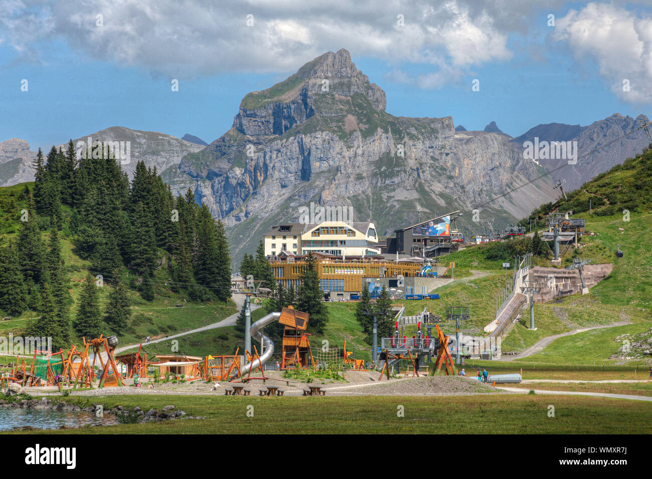 Truebsee, Titlis, Engelberg, Obwalden, Schweiz, Europa Stockfoto