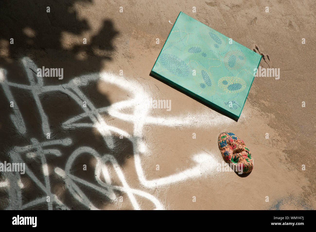 Paris, Montmartre, Street Art Stockfoto