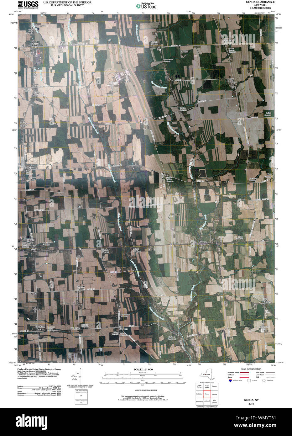 Historische landkarte von genua Ausgeschnittene Stockfotos und bilder