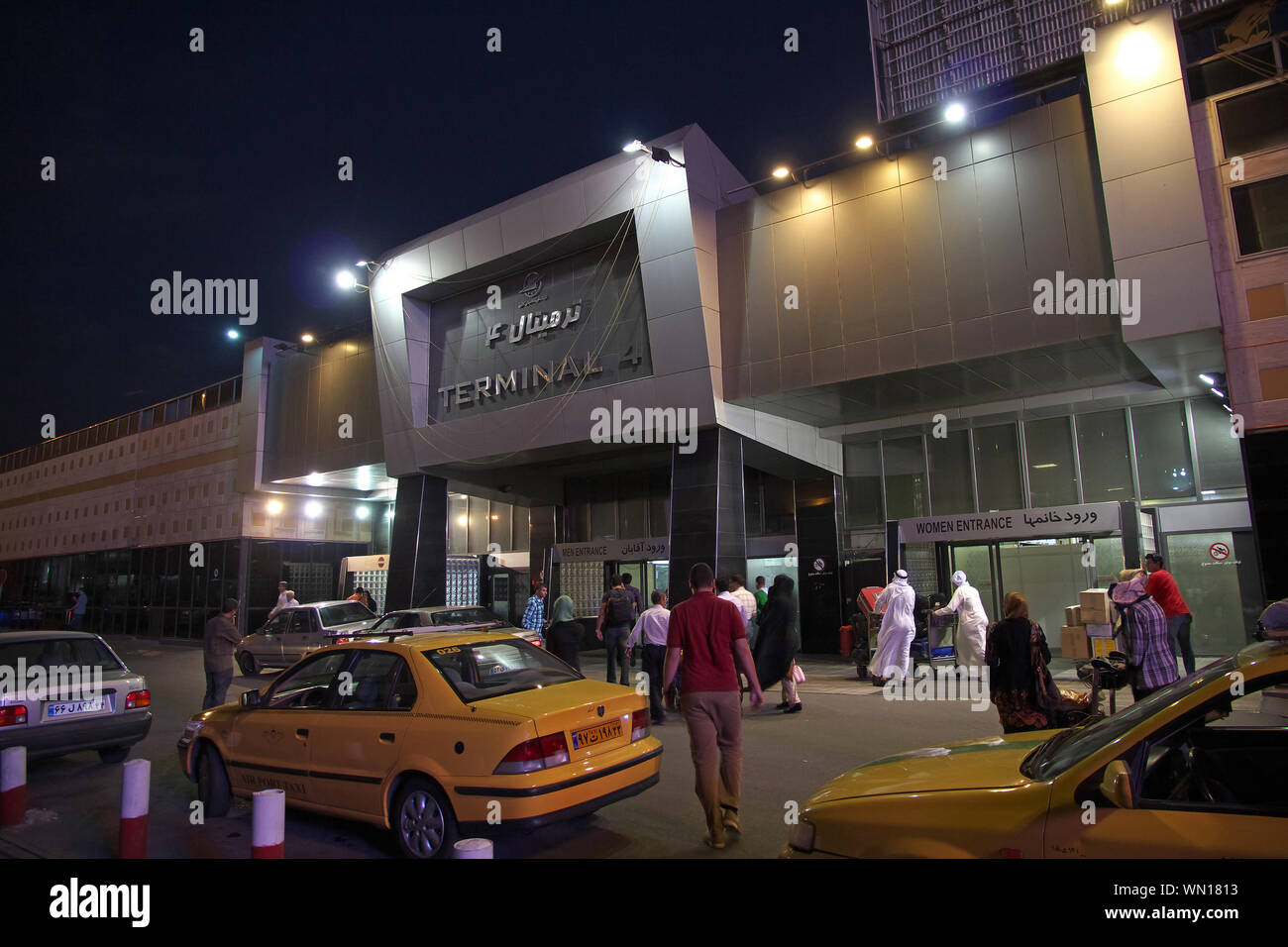 Flughafen in Teheran, Iran Stockfoto