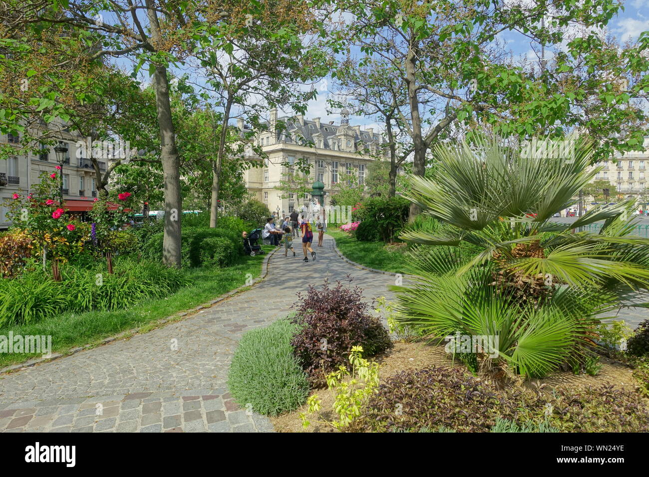 Paris, Place d ' Italie Stockfoto