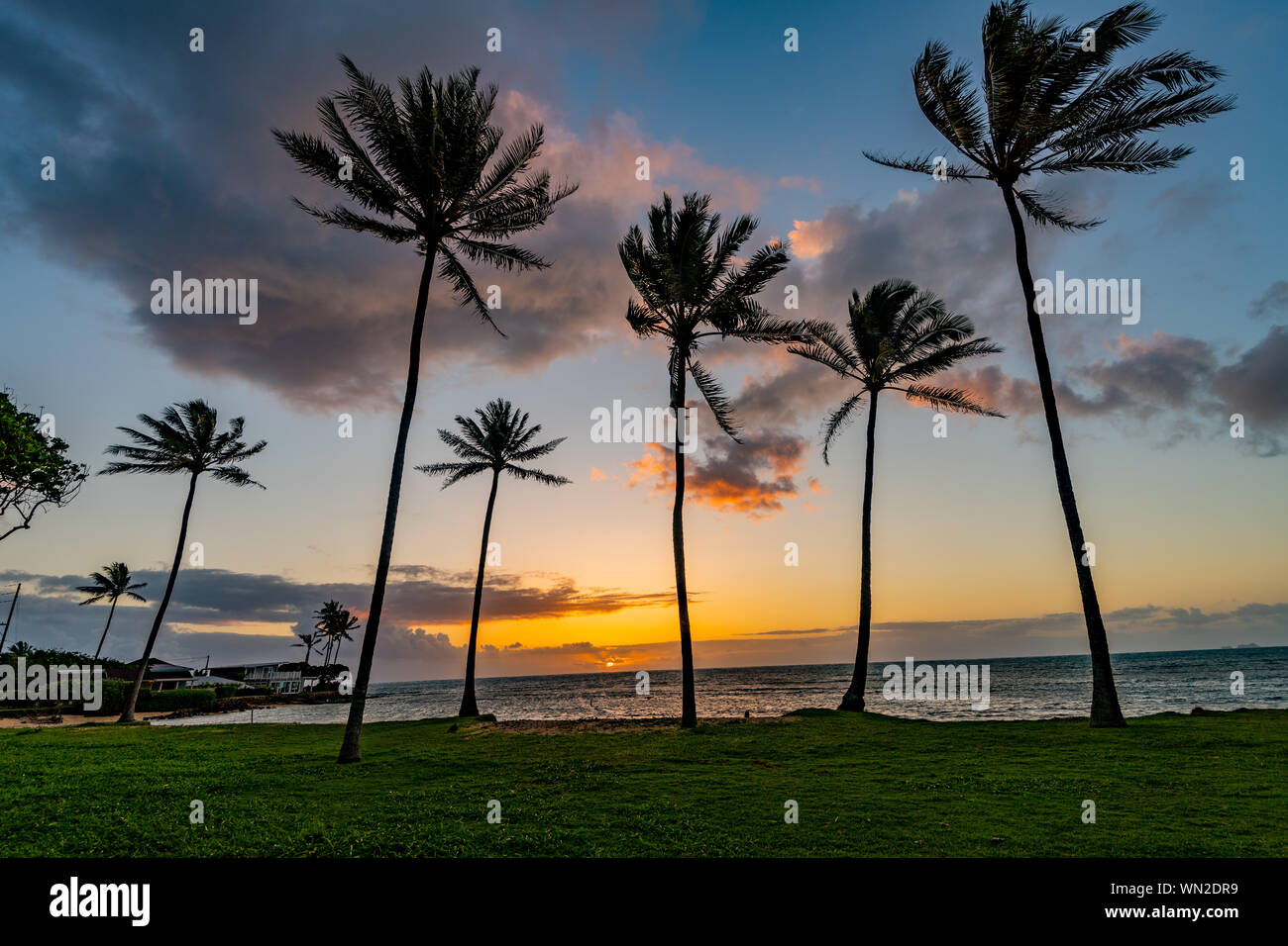 Hawaii-Sunrise Stockfoto