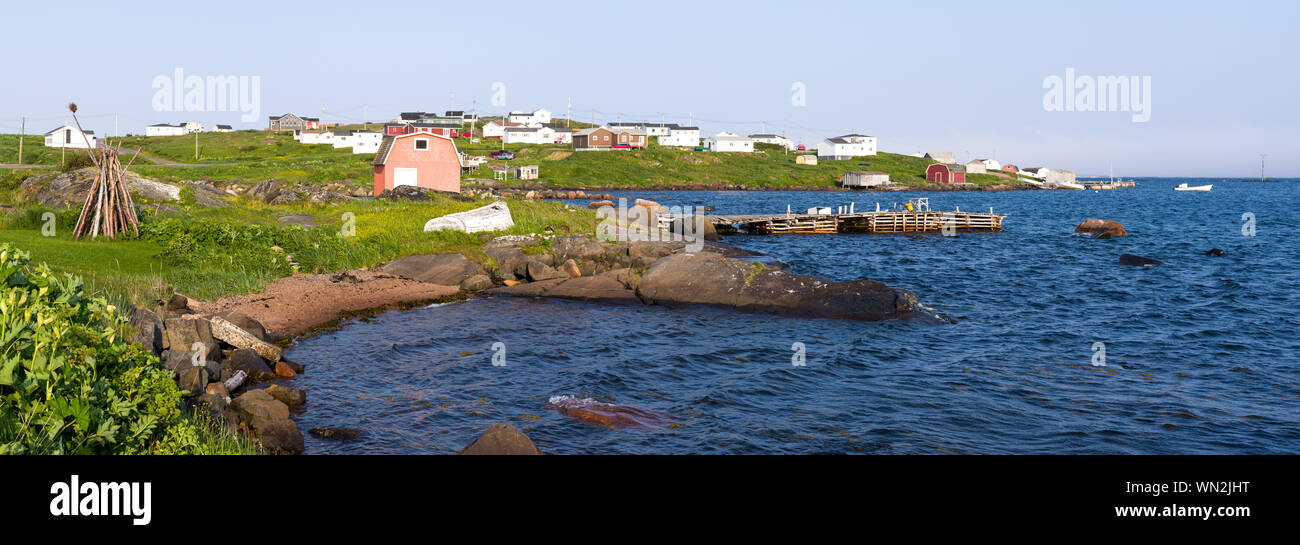 Red Bay National Historic Site in Neufundland und Labrador Stockfoto