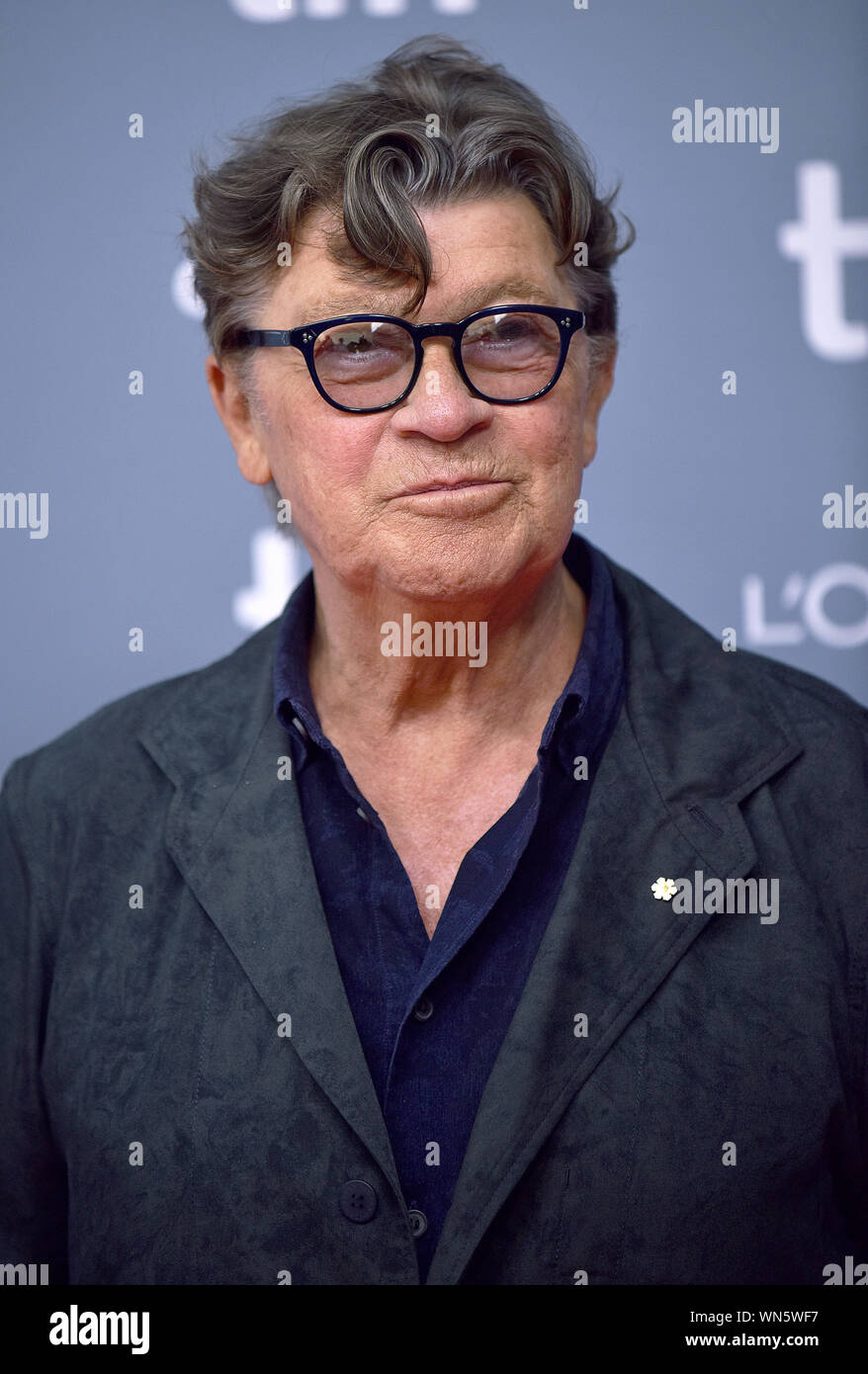 Toronto, Kanada. 05 Sep, 2019. Robbie Robertson besucht das Toronto International Film Festival Fotoshooting für "Einmal waren Brüder' an TIFF Bell Lightbox in Toronto, Kanada, am 5. September 2019. Foto von Chris Kauen/UPI Quelle: UPI/Alamy leben Nachrichten Stockfoto