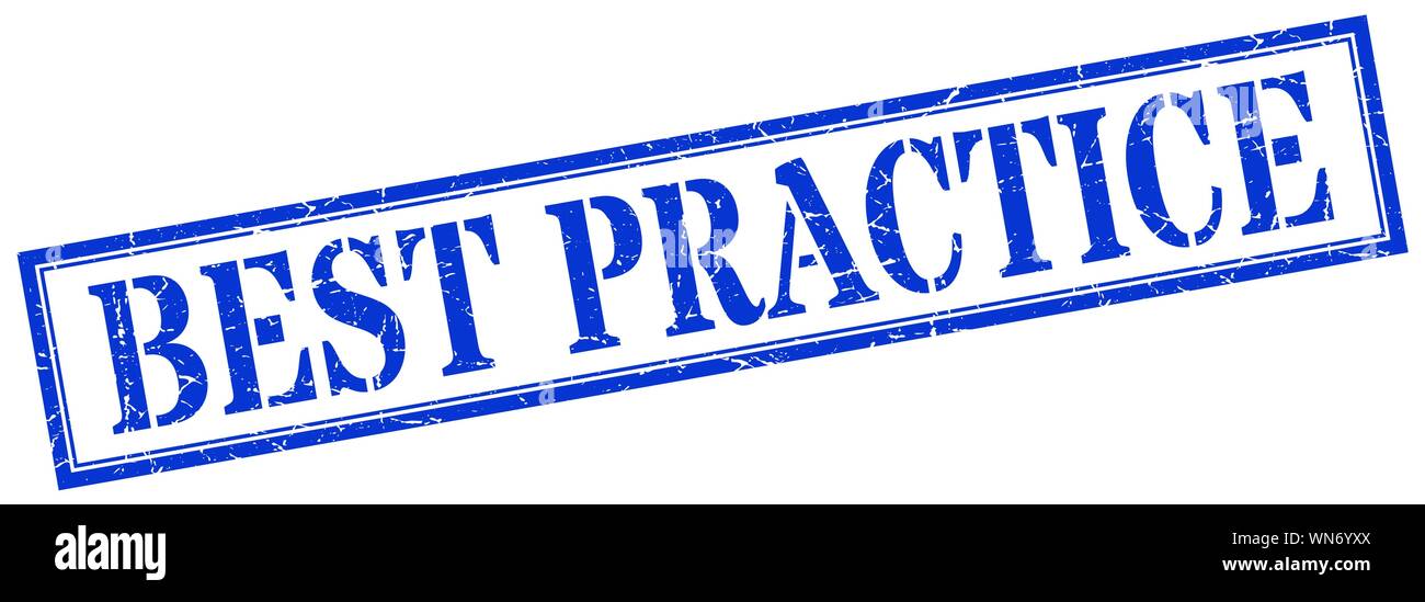 Best practice Stempel. best practice Square grunge unterzeichnen. best practice Stock Vektor