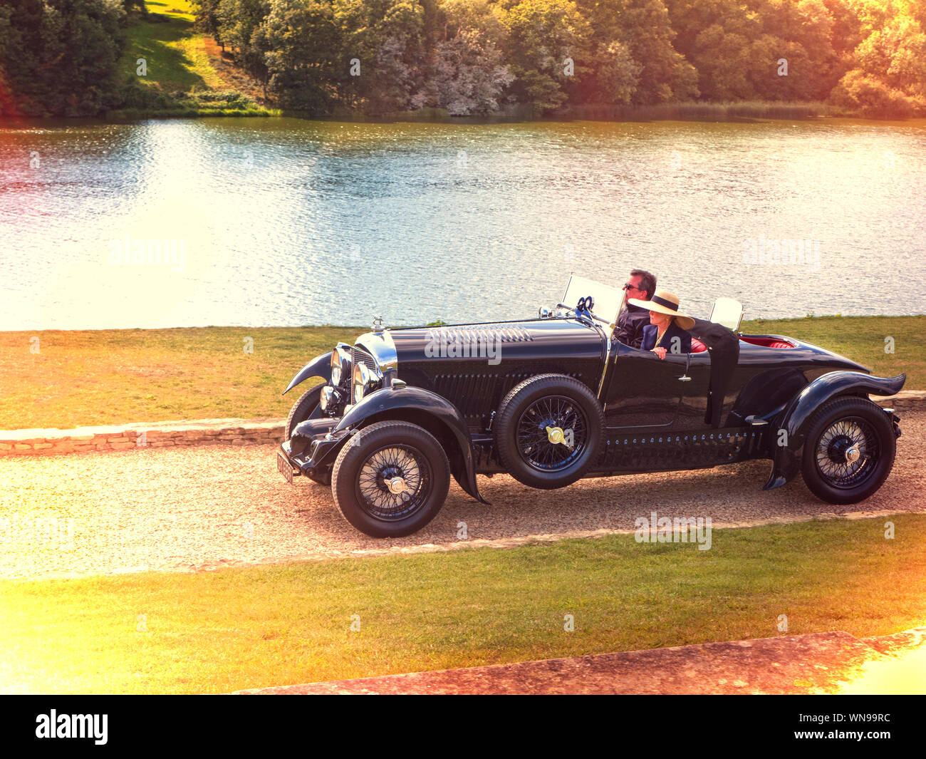 1930 Bentley 4,5 Supercharged Stockfoto