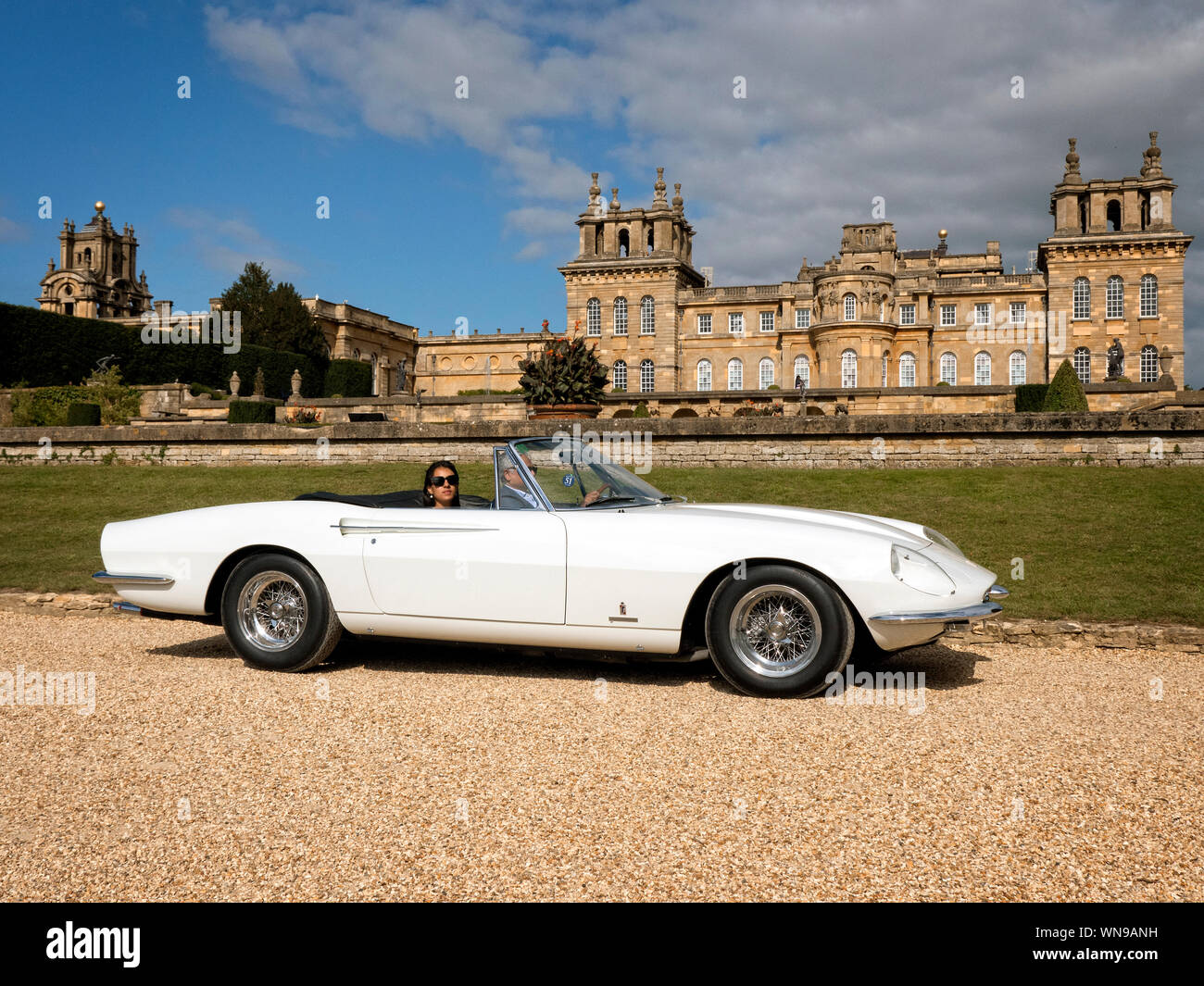 1957 Ferrari 250 GT LWB Kalifornien einen im Salon Prive Blenheim Palace 2019 Stockfoto