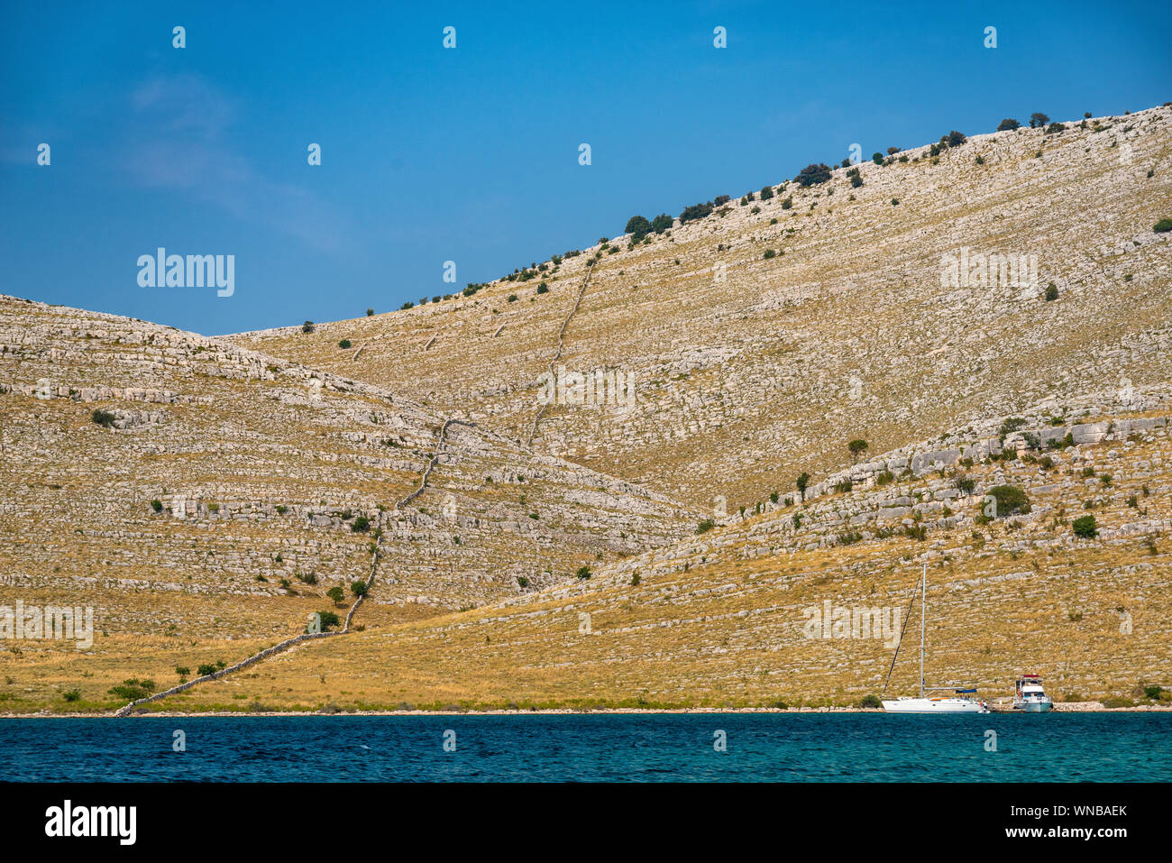Nationalpark Kornaten, Kroatien Stockfoto