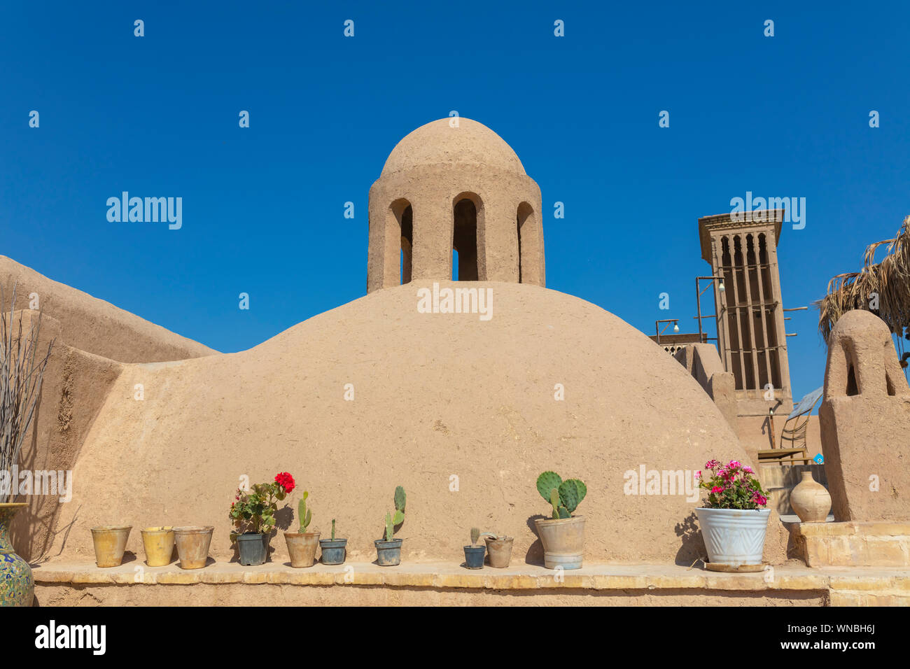 Alte Kuppel, Yazd, Provinz Yazd, Iran Stockfoto