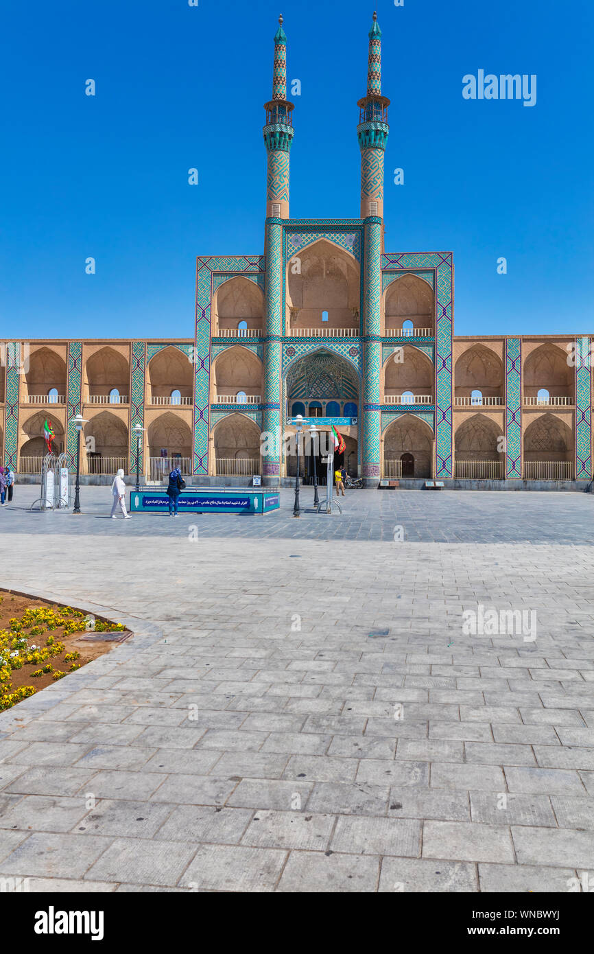 Amir Chakhmaq Komplex, Yazd, Provinz Yazd, Iran Stockfoto