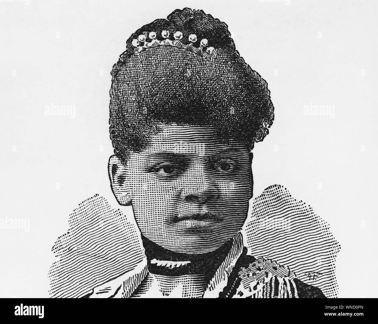 IDA B. WELLS (1862-1931) Afro-amerikanische investigative Journalist und Bürgerrechtler Stockfoto