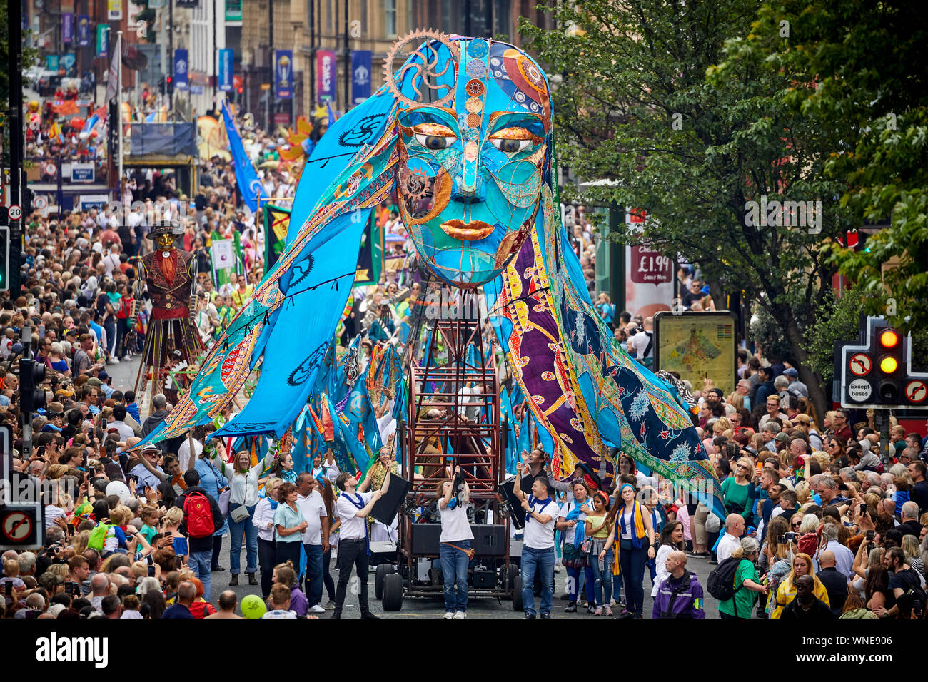 Die 10. jährliche Manchester Day Parade Stockfoto