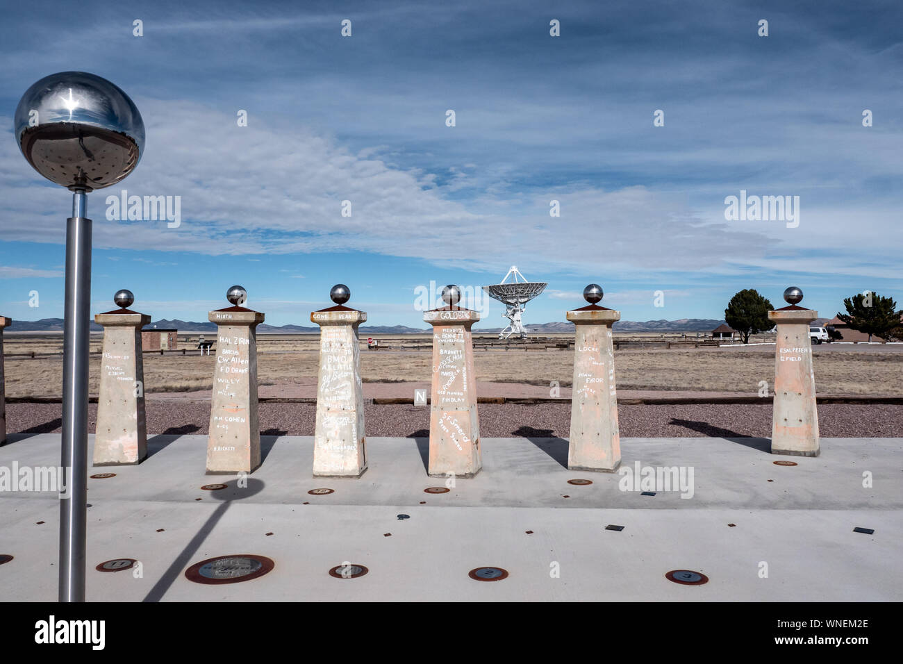 Sehr große Array (VLA) in New Mexico Stockfoto