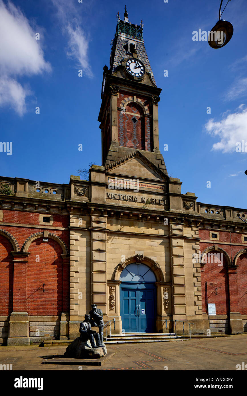 Tameside Stalybridge Civic Hall ehemaligen viktorianischen Markthalle Trinity Street, Stalybridge renoviert Stockfoto