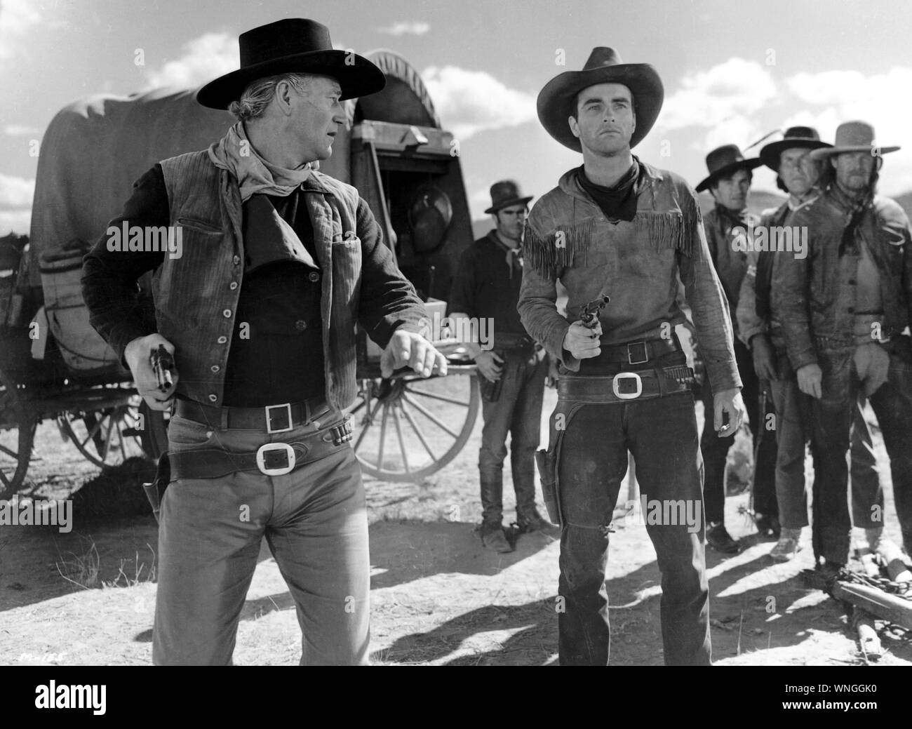 Red River Jahr: 1948 USA Regie: Howard Hawks Arthur Rosson John Wayne, Montgomery Clift Stockfoto