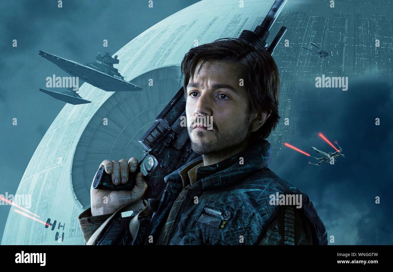 Schurke: ein Star Wars Geschichte Jahr: 2016 USA Regie: Gareth Edwards Diego Luna Plakat (Kunst) Stockfoto