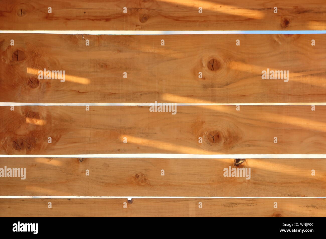 Ein Hintergrund der Split Boards Stockfoto