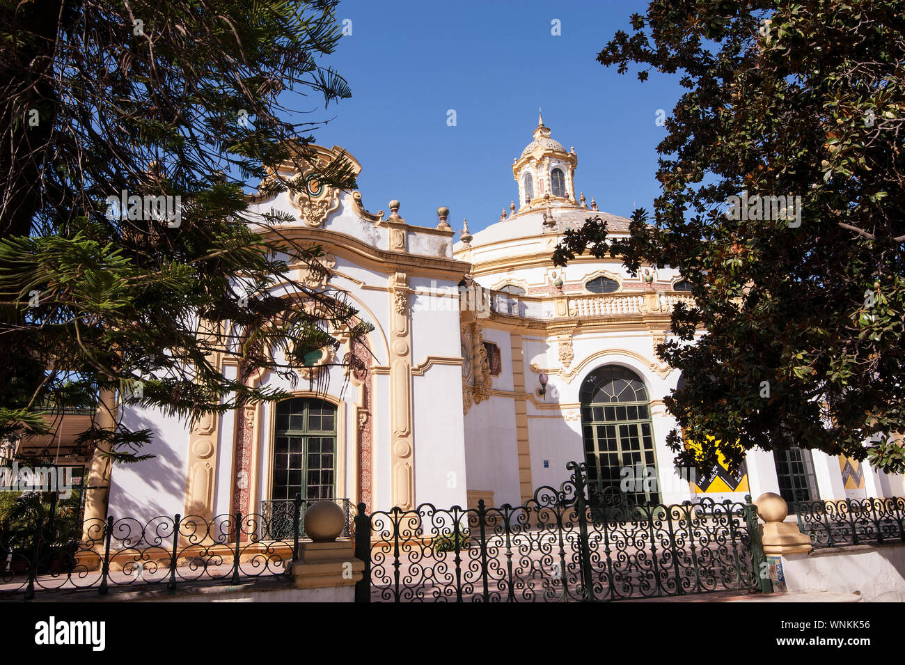 Spanien, Sevilla: Lope de Vega Theater und ehemaligen Casino, auch als Ausstellungsfläche genutzt. Stockfoto