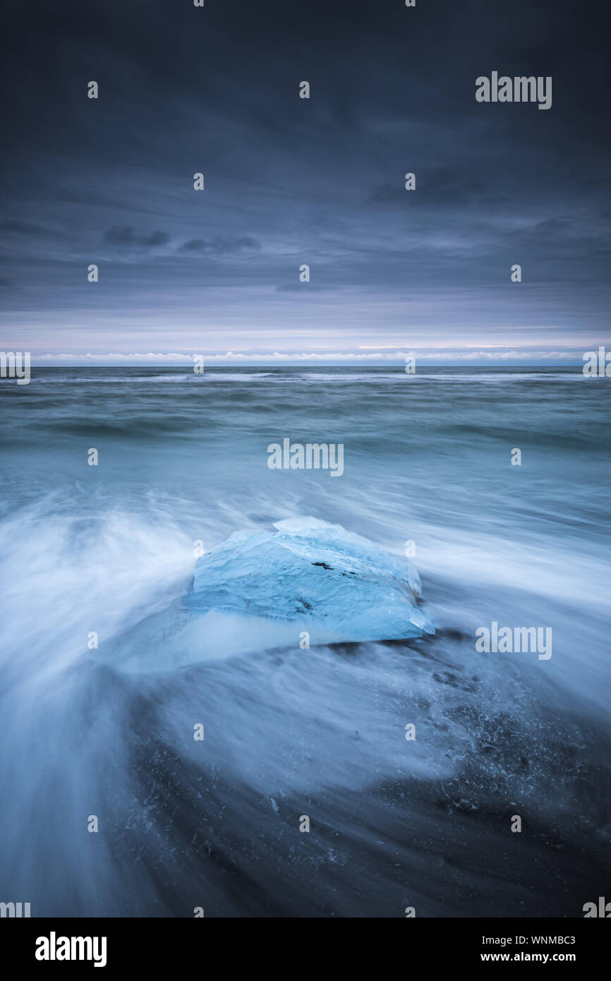 Jökulsárlón Stockfoto